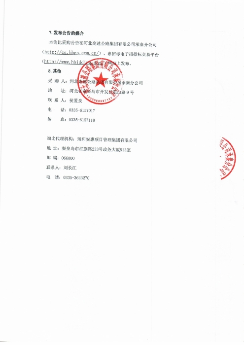 詢比采購公告0003