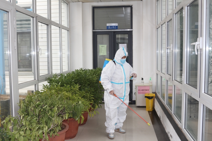 2022-3-21鄴城站做好站內重點區域消殺工作