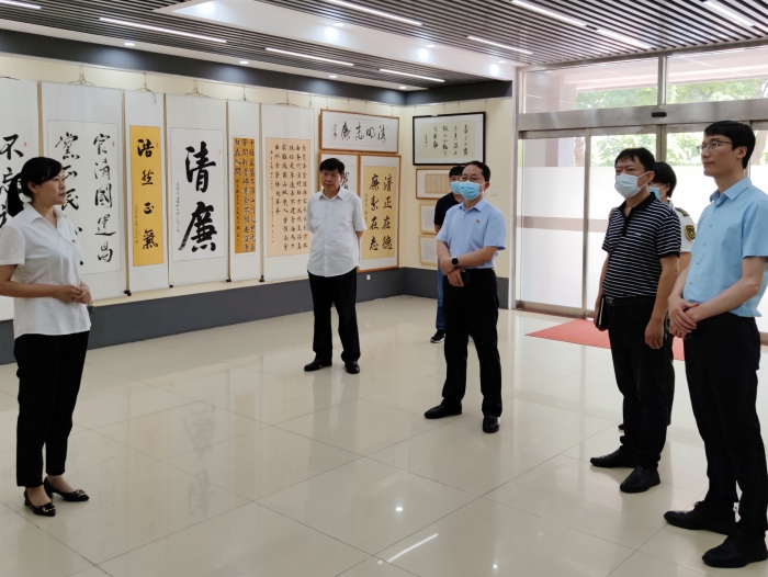 大廣分公司紀委到石安分公司紀委參觀交流廉潔文化建設工作 (1)