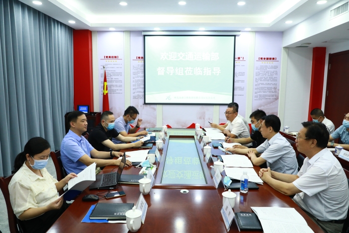 交通運輸部到石安分公司督導(dǎo) (3)