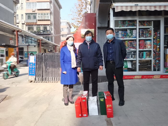 石安分公司黨委走訪慰問駐村干部家屬