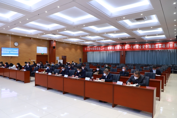石安分公司召開2023年安全生產工作會議暨安委會第一季度全體會議 (2)