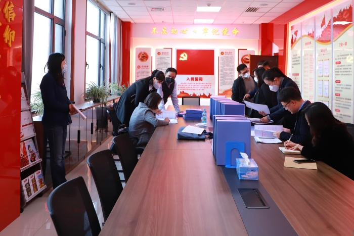 集團公司對石安分公司領導班子和領導干部進行2022年度綜合考核 (4)