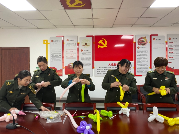 2022-3-6，河沙鎮(zhèn)站組織三八婦女節(jié)活動(dòng)，攝影楊利芳 (2)