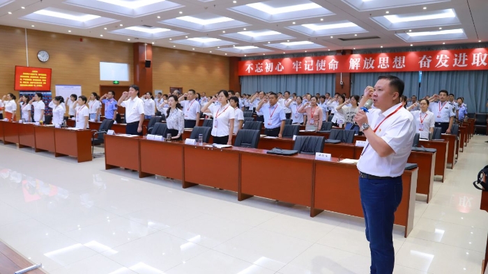 石安分公司舉辦“支部書記擂臺賽”第一期專題輔導 (2)