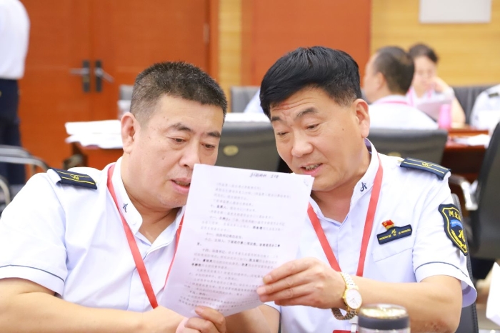 石安分公司舉辦“支部書記擂臺賽”第一期專題輔導 (5)
