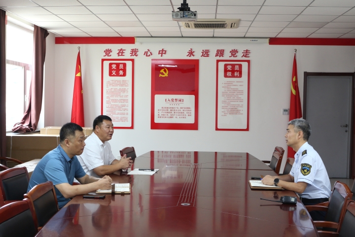 2024.9.19石安分公司黨委副書(shū)記、總經(jīng)理?xiàng)铨堃恍械洁挸鞘召M(fèi)站督導(dǎo)調(diào)研重點(diǎn)工作，作者：張晶玉