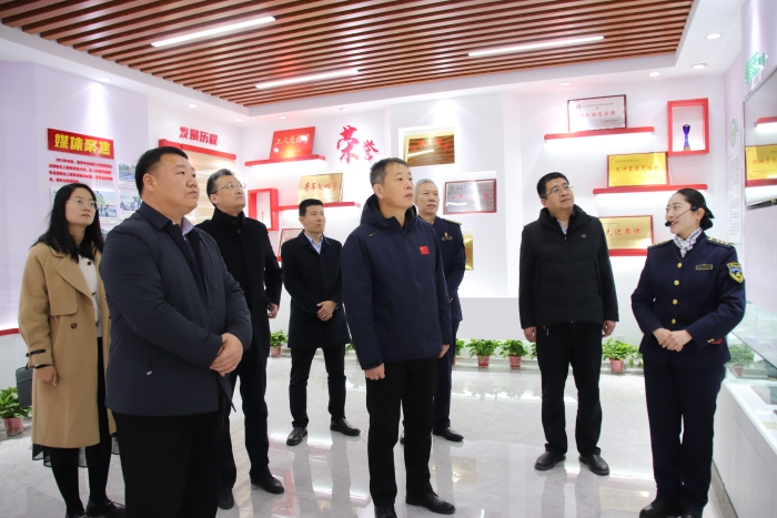 2024-12-19省直工會(huì)到石家莊南站檢查（文化展廳），攝：周興樂(lè)