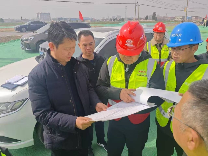 2025-3-14石安分公司督導新增互通項目建設（左1陳園明）