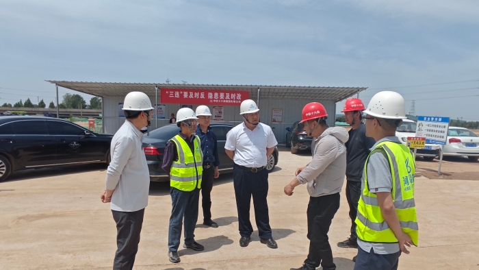 2025年5月12日，石安分公司開展新建互通項(xiàng)目工程建設(shè)專項(xiàng)督導(dǎo)